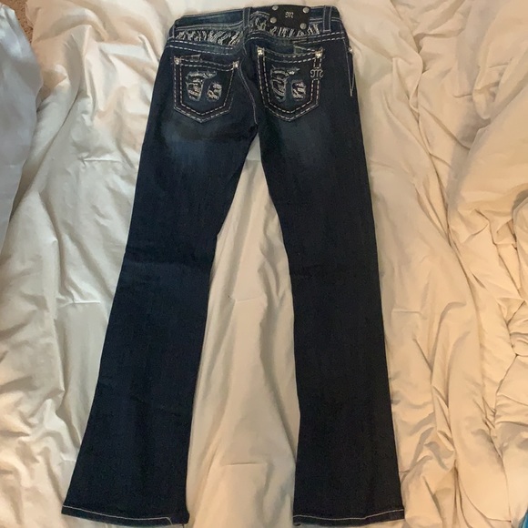 Miss Me Rhinestone Jeans - Picture 3 of 4